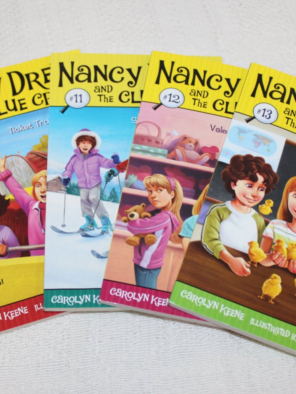 Nancy Drew and the Clue Crew Book 10-13